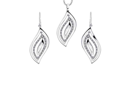 Rhodium Plated | Fashion Pendant Sets